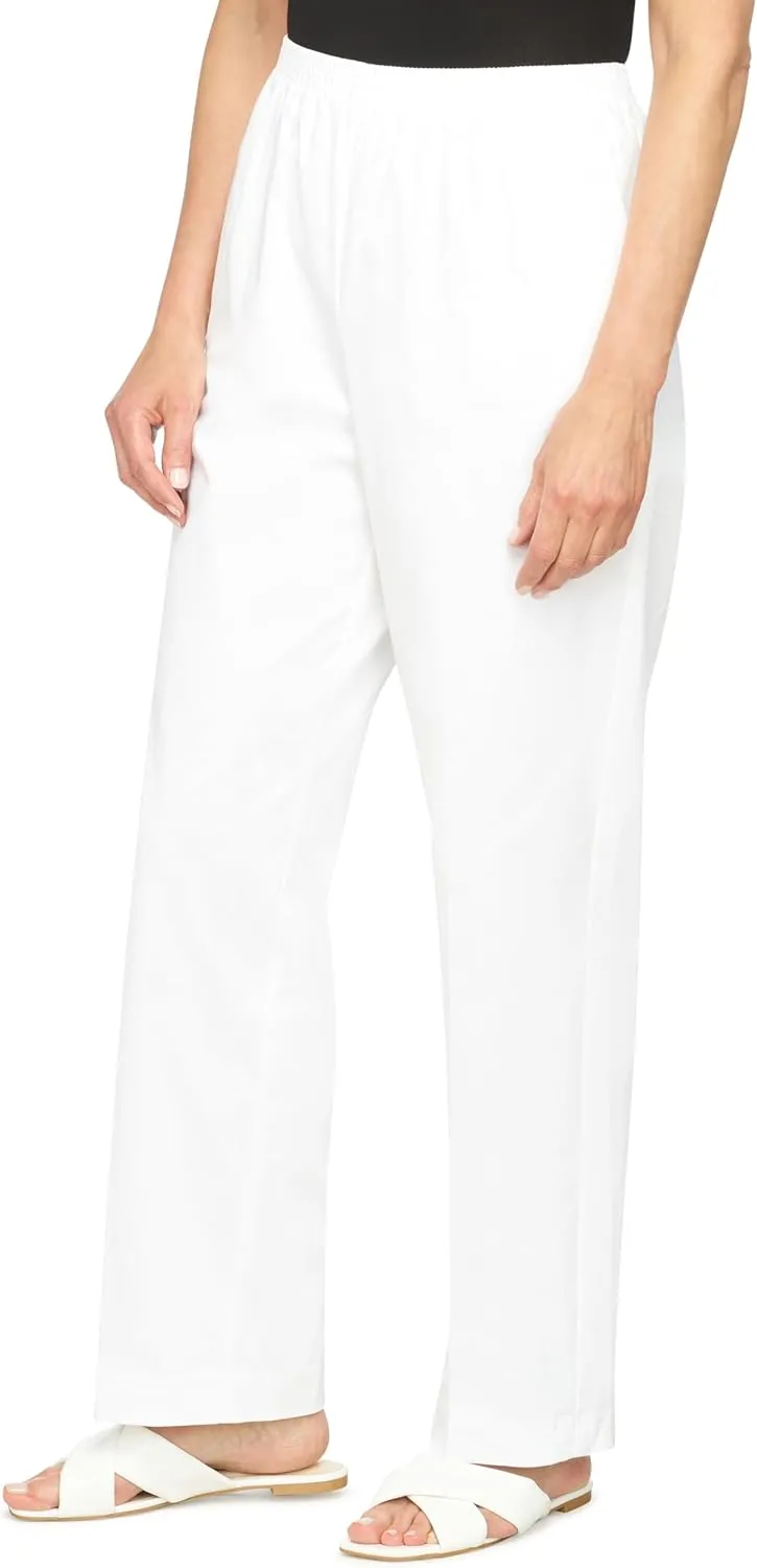 All Around Elastic Waist Cotton Medium Twill Pants
