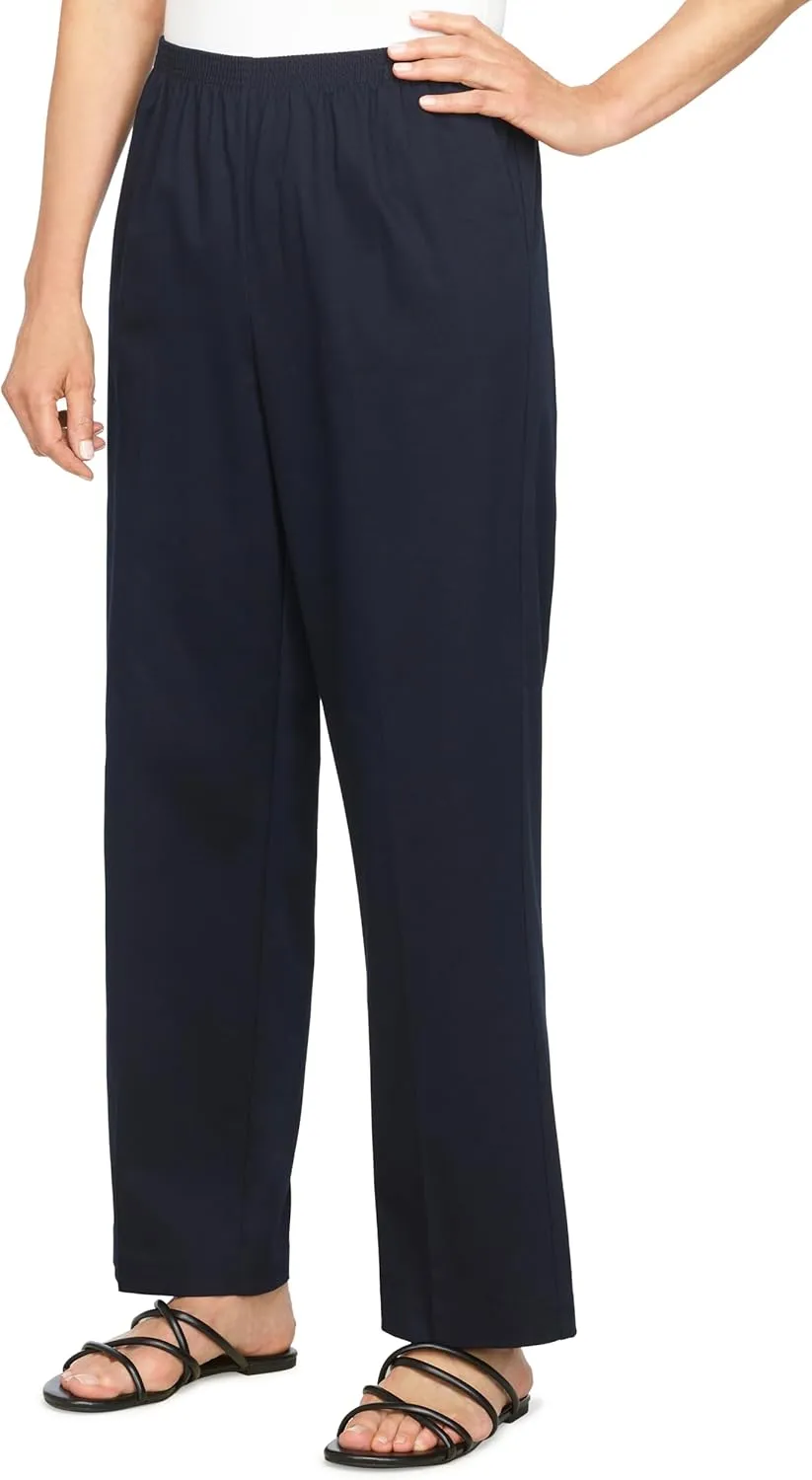 All Around Elastic Waist Cotton Medium Twill Pants