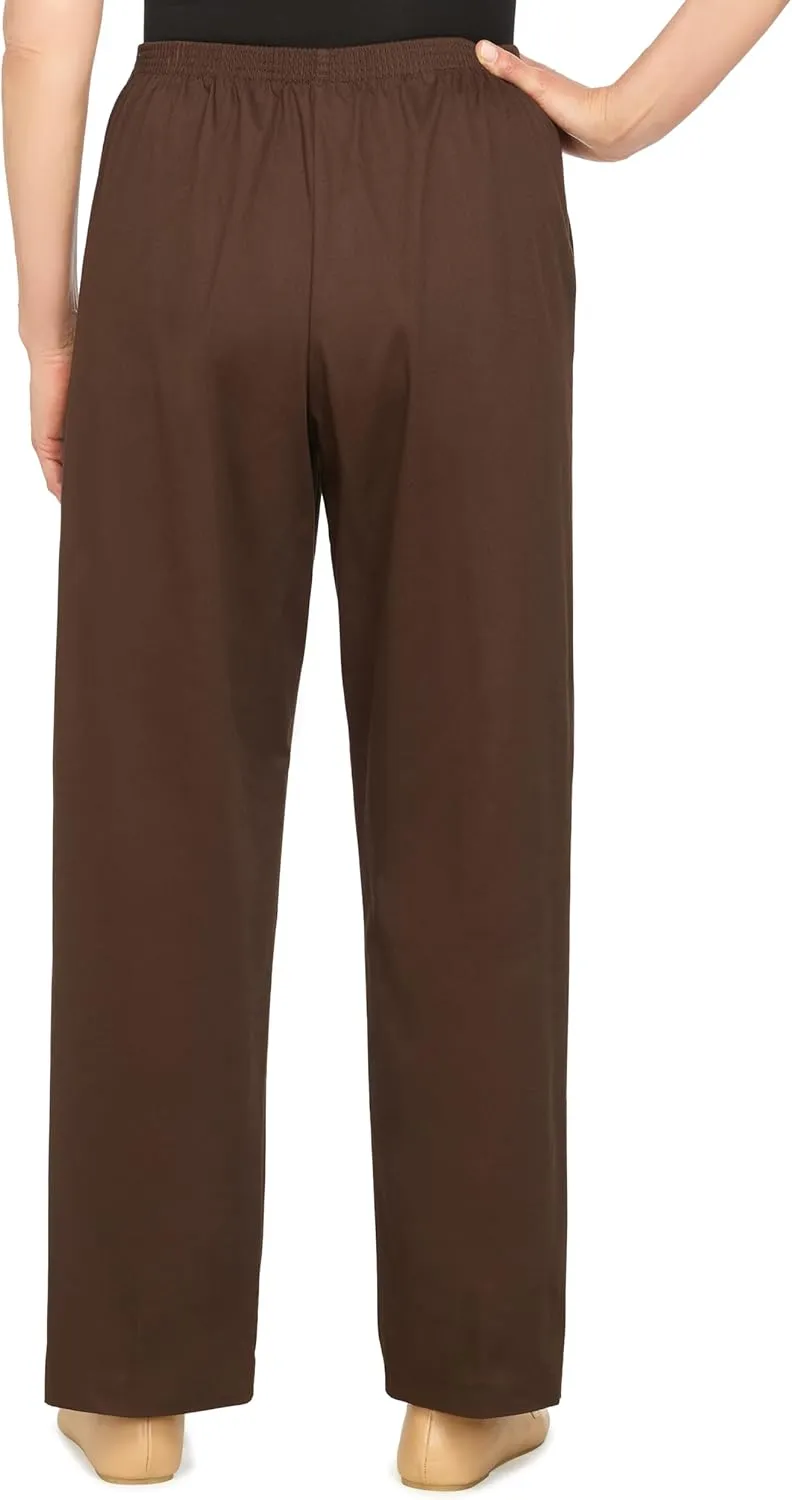 All Around Elastic Waist Cotton Medium Twill Pants