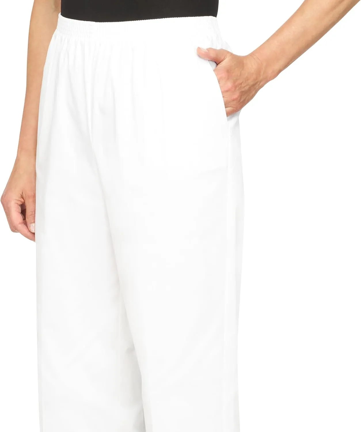 All Around Elastic Waist Cotton Medium Twill Pants
