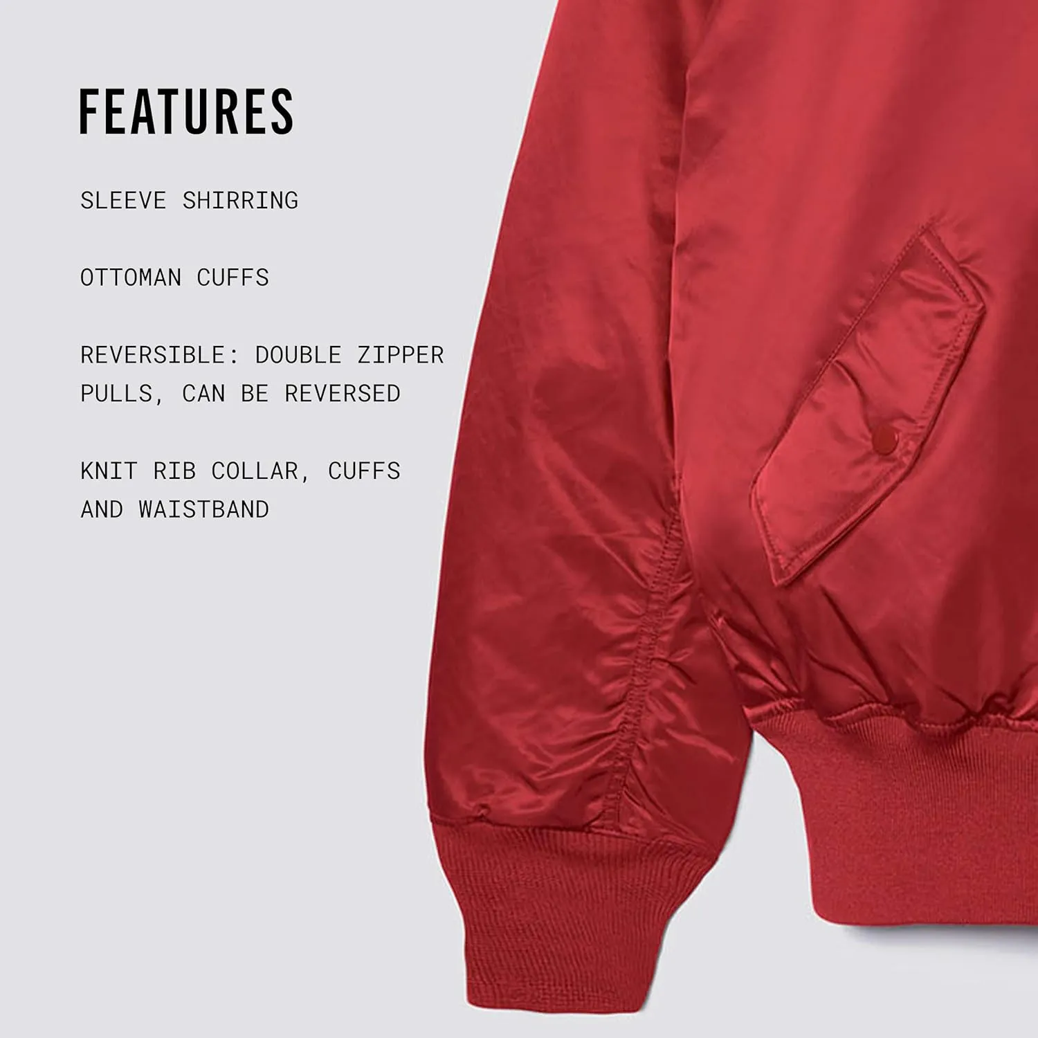 Alpha Industries Women's MA-1 Flight Jacket