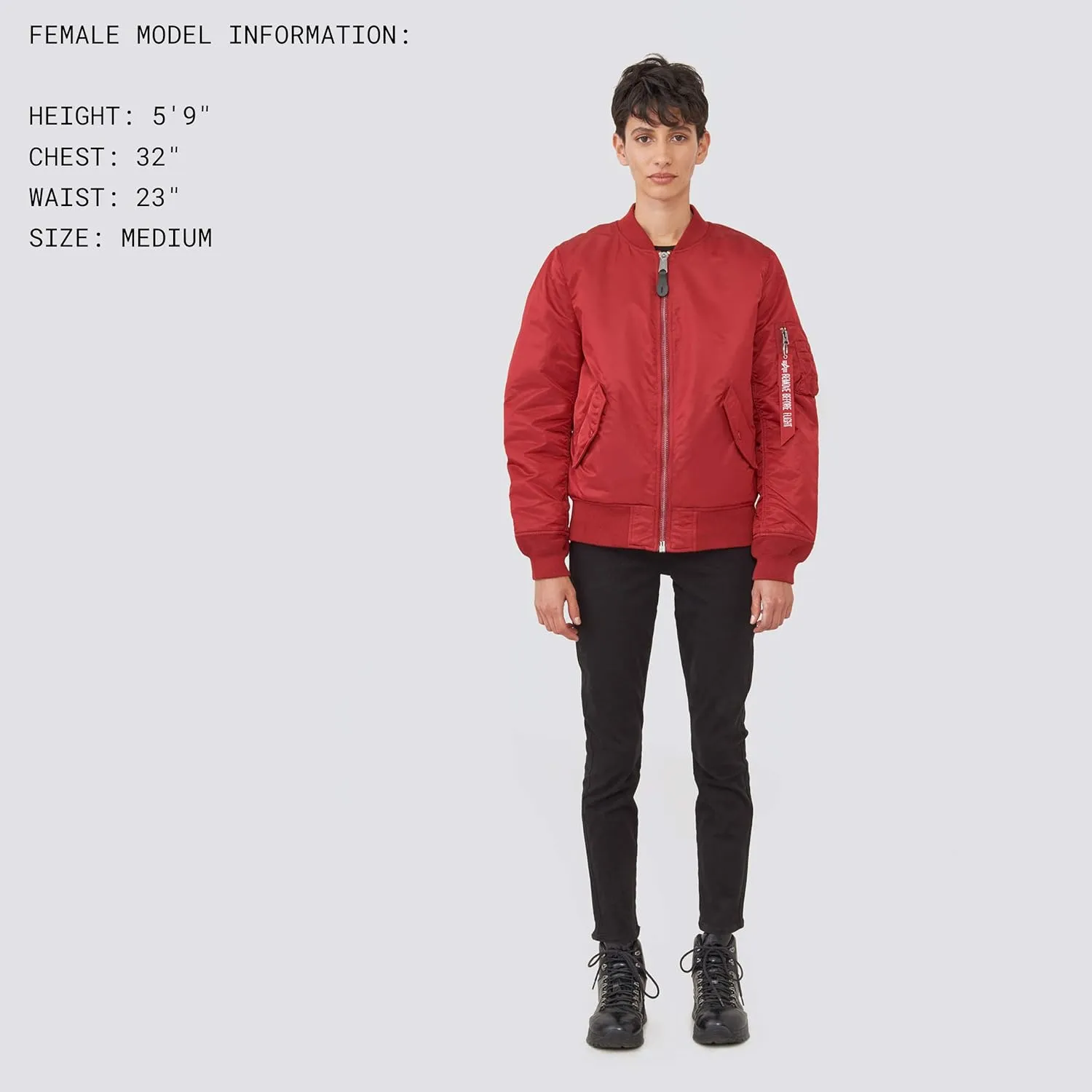 Alpha Industries Women's MA-1 Flight Jacket
