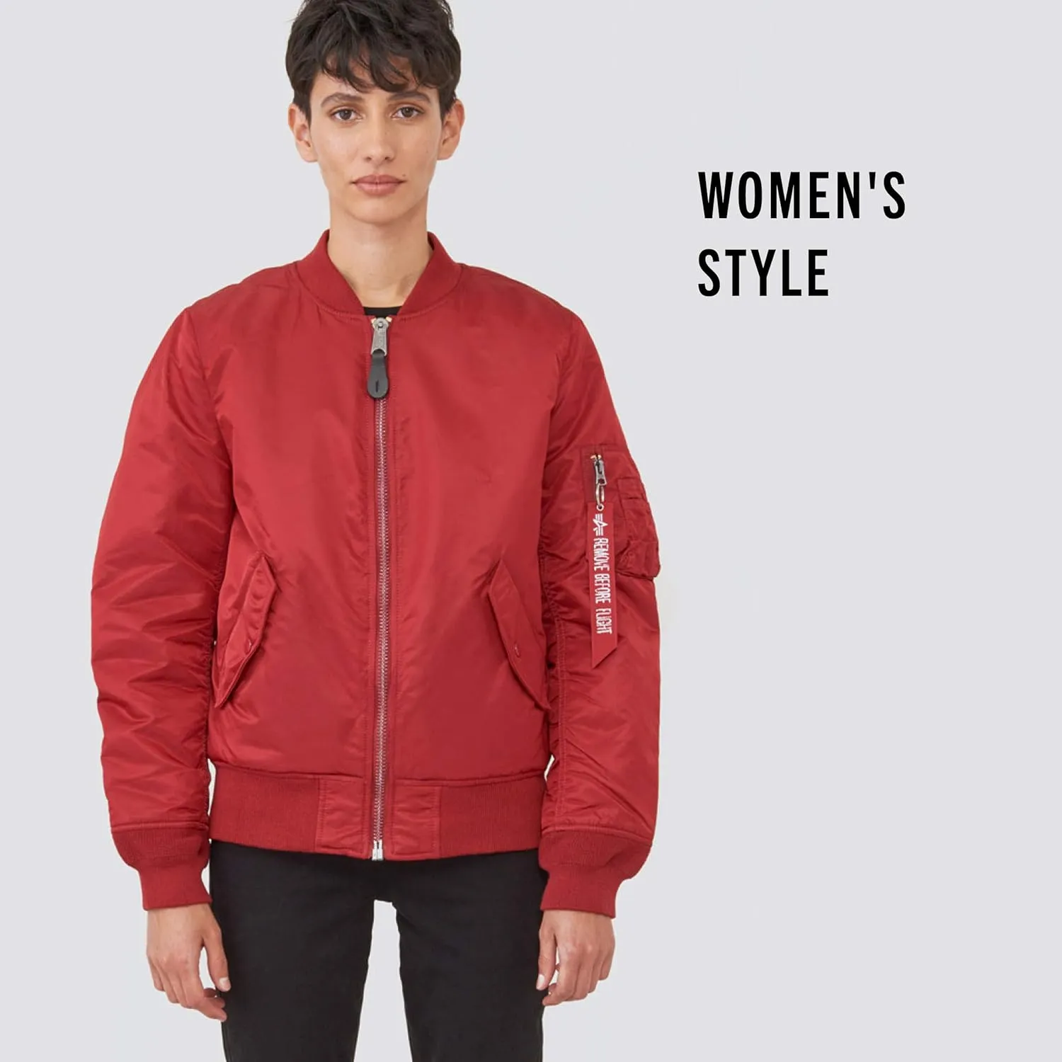 Alpha Industries Women's MA-1 Flight Jacket