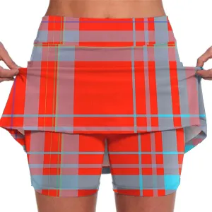 Athletic Skirts Women with Shorts Summer Tummy Control Skorts High Waist Cargo Vintage Loose Fit Plus Size Clothes