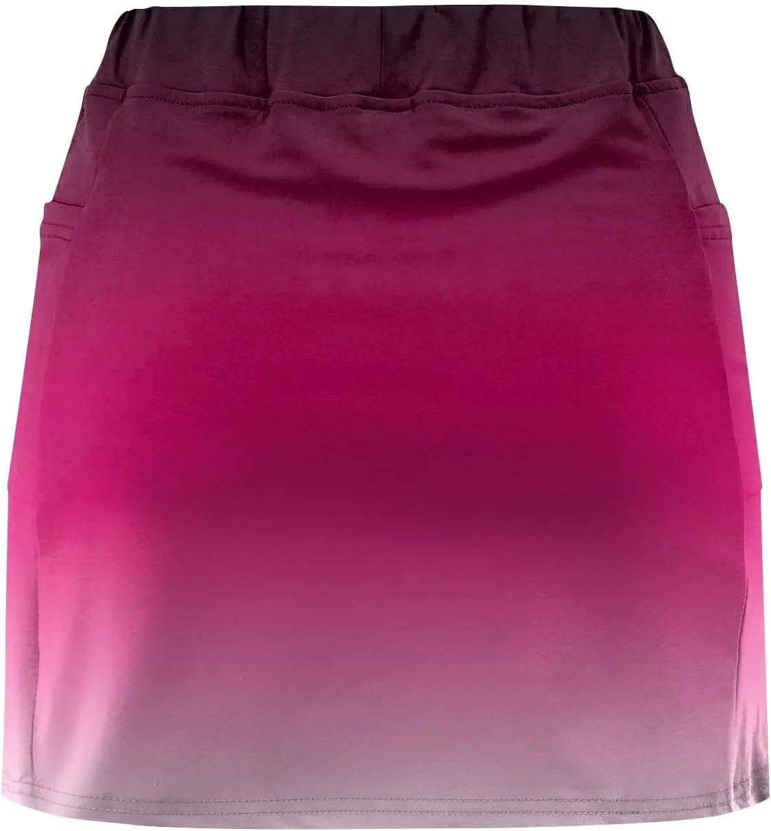 Athletic Skorts for Woman Hight Waist Solid/Gradient Skirts Elastic Tennis Yoga Shorts Tummy Control Skinny Joggers
