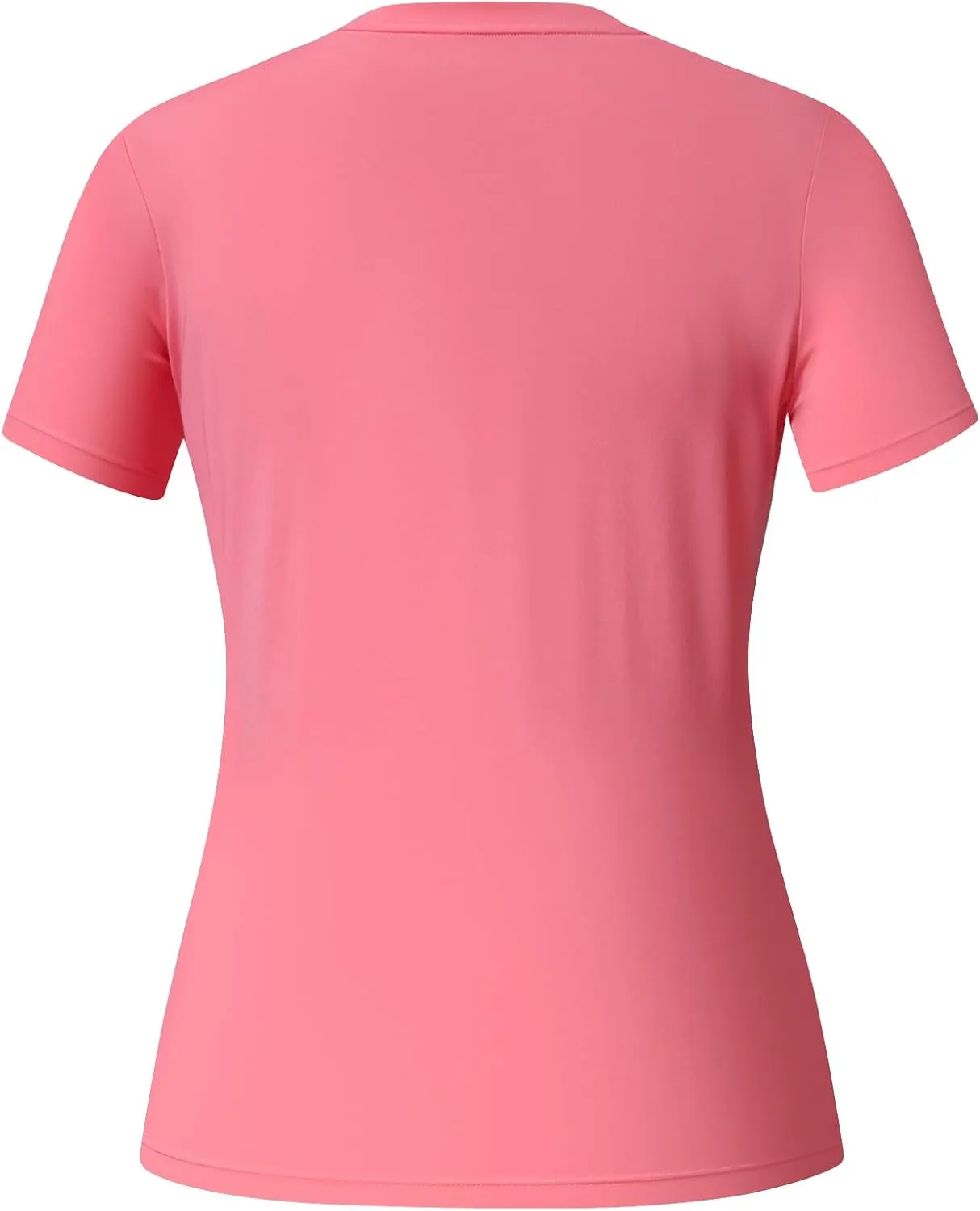 BASSDASH Womens UPF 50  Crew Neck Short Sleeve T-Shirt Cooling Performance Sun Protection Tee for Fishing Hiking Casual