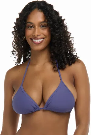 Body Glove Women's Smoothies DITA Solid Slider Triangle Bikini Top Swimsuit