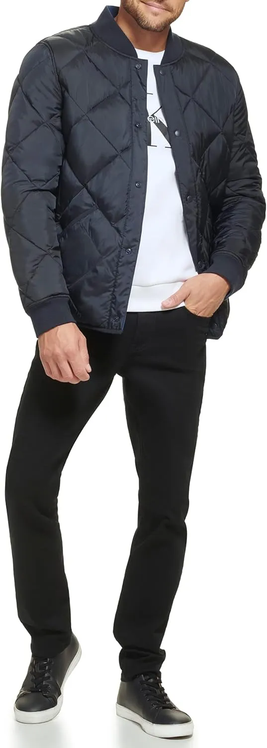 Calvin Klein Men's Reversible Diamond Quilted Jacket