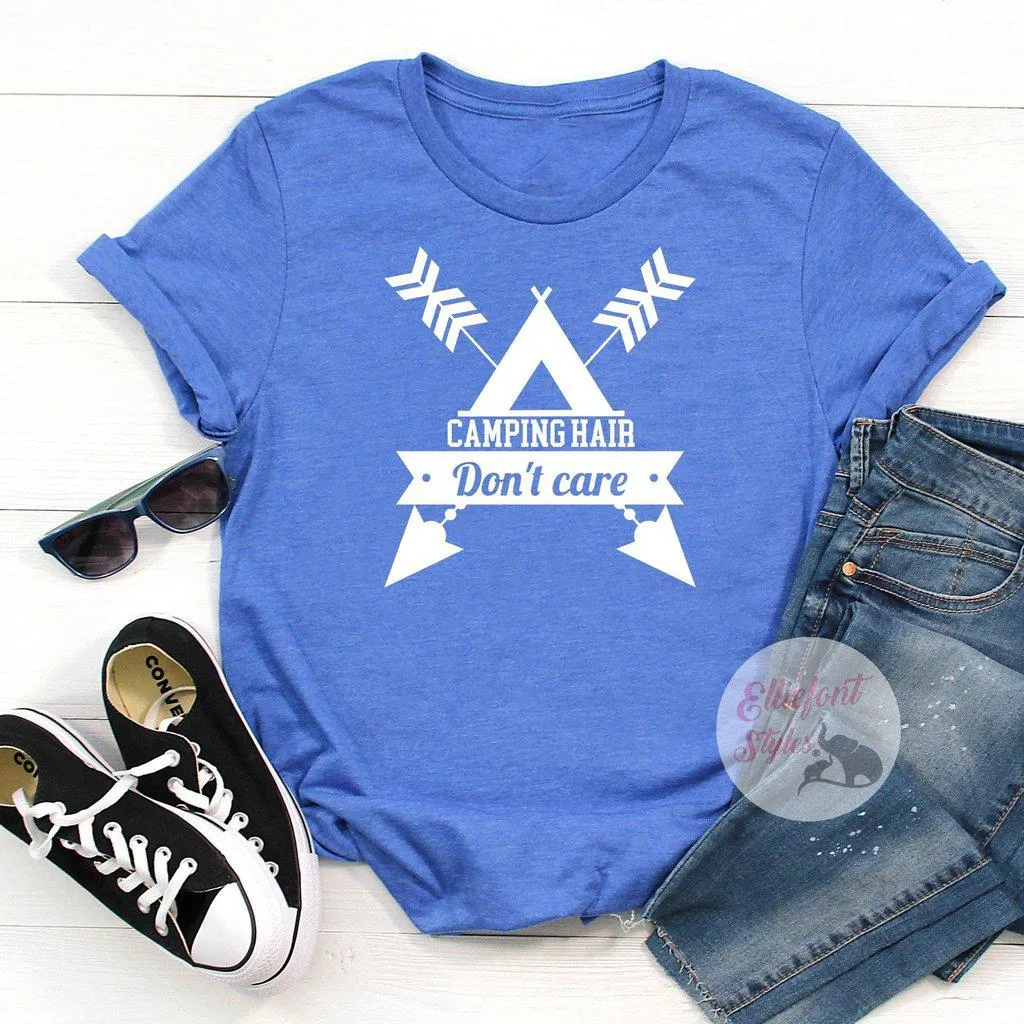 Camping Hair Don't Care Shirt