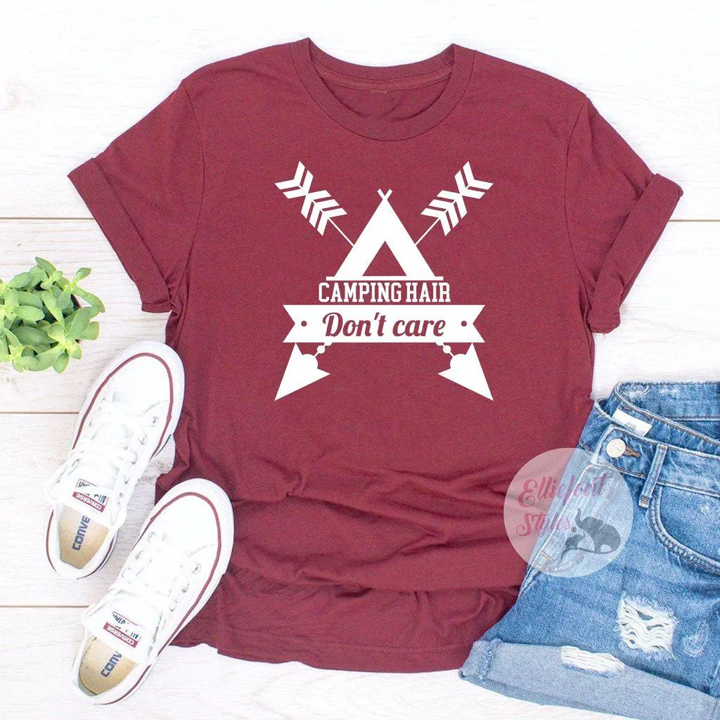 Camping Hair Don't Care Shirt