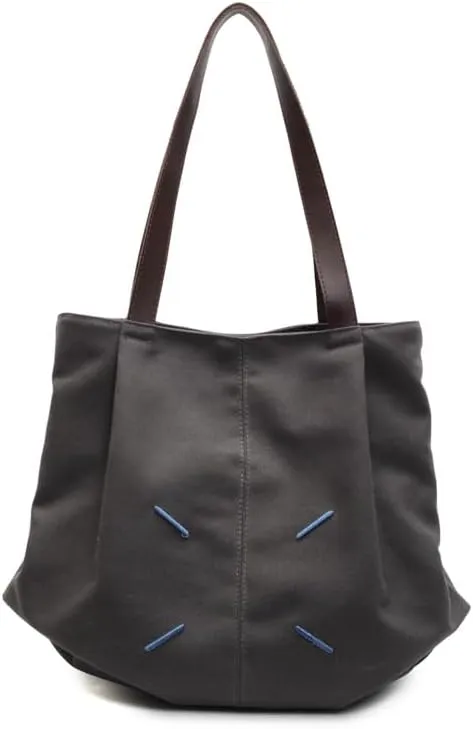 Canvas Bucket Shoulder Bag - Roomy Boho Chic Tote with Spacious Design, Perfect for Work, Beach, and Casual Everyday Use