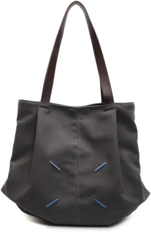 Canvas Bucket Shoulder Bag - Roomy Boho Chic Tote with Spacious Design, Perfect for Work, Beach, and Casual Everyday Use