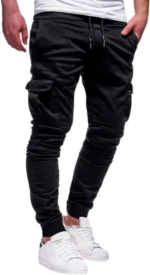 Cargo Pants for Men,Streetwear Hip Hop Pants Cargo Pants Joggers Casual Active Sports Sweatpants for Men Unisex