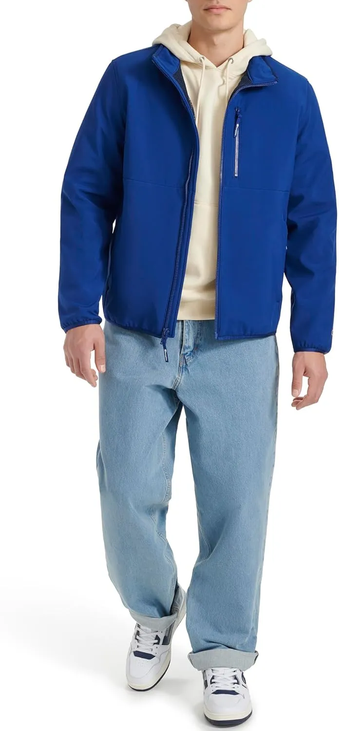 Champion Men's Lightweight Active Soft Shell Jacket with Stand Collar