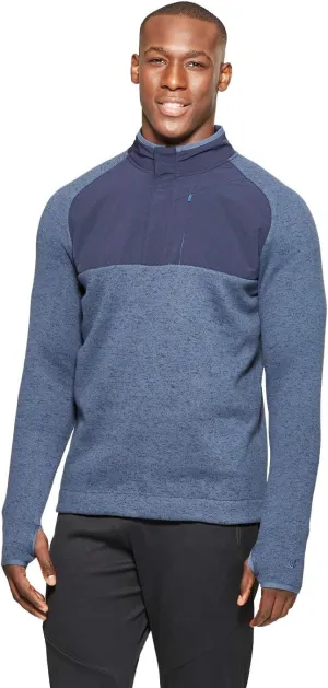 Champion Men's Reverse Weave Quarter Zip Fleece Pullover