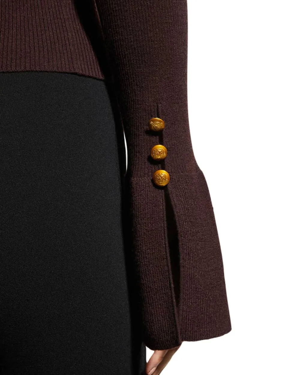 Chocolate Devin Knit Sweater