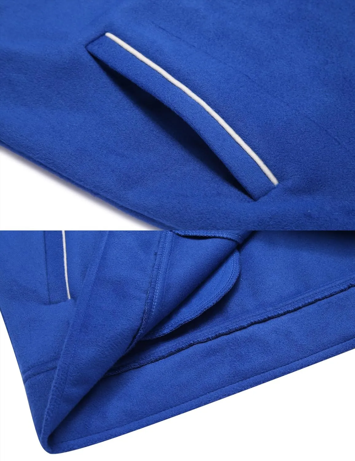 COOFANDY Men's Varsity Jacket Wool Blend Letterman Bomber Jacket Baseball Lightweight Jacket