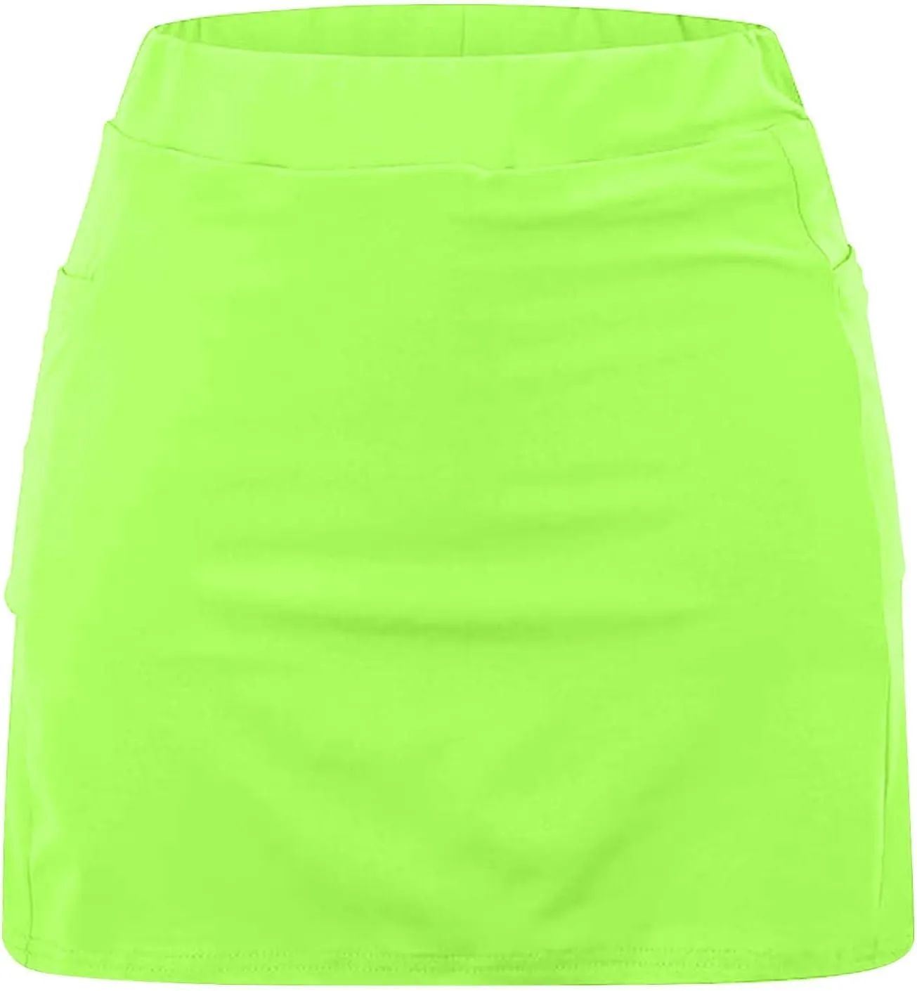 DDAPJ pyju Skorts for Women Plus Size High Waist Yoga Shorts Dressy Casual Athletic Tennis Mini Skater Skirt Basic Skort