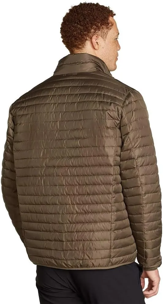Eddie Bauer Men's Microlight Down Jacket - Water-Resistant, 650 Fill RDS Certified Down, Zip Pockets, Handwarmer Pocket