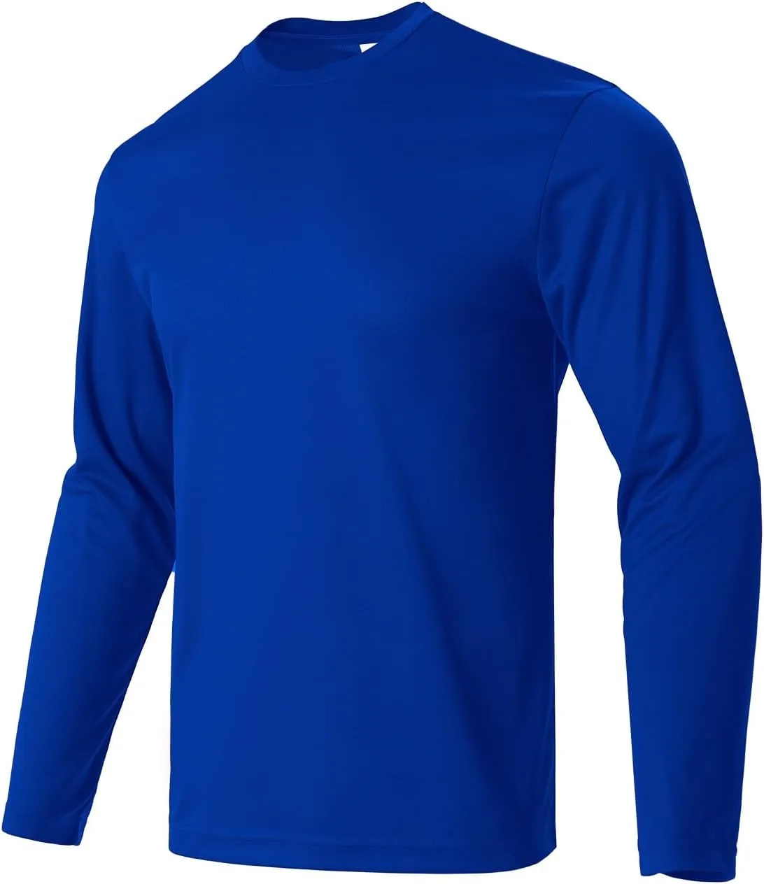 Facitisu Men Long Sleeve T Shirts Pack Quick Dry Athletic Running Activewear Workout Performance Tee Shirts