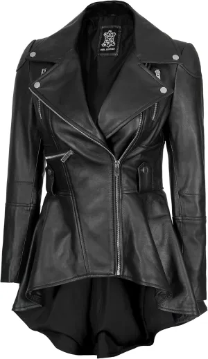 fjackets Leather Jacket Women - Real Lambskin Leather Jackets For Womens Stylish Leather Jacket for All Seasons
