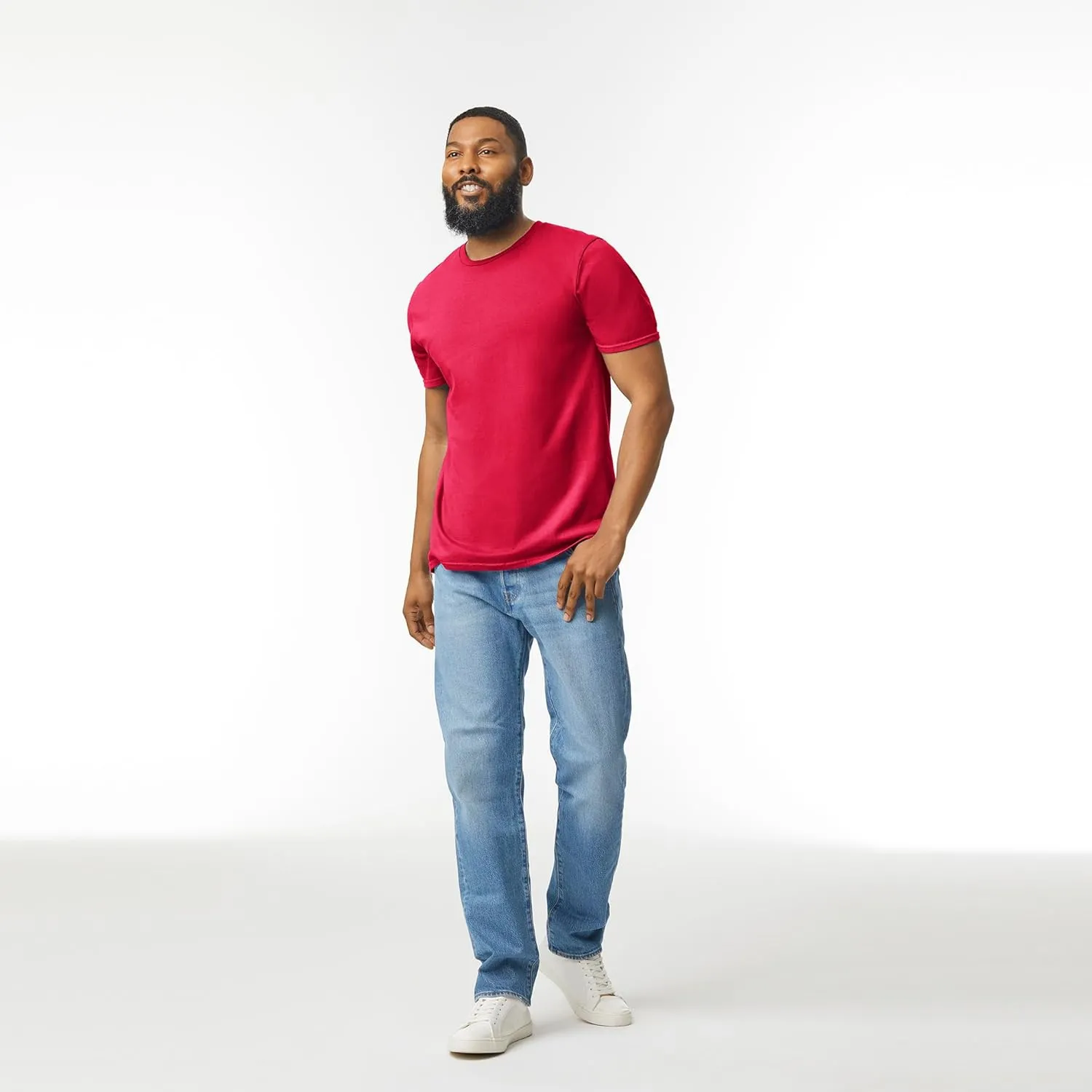 Gildan Unisex Adult Softstyle Cotton T-Shirt, Style G64000, Multipack