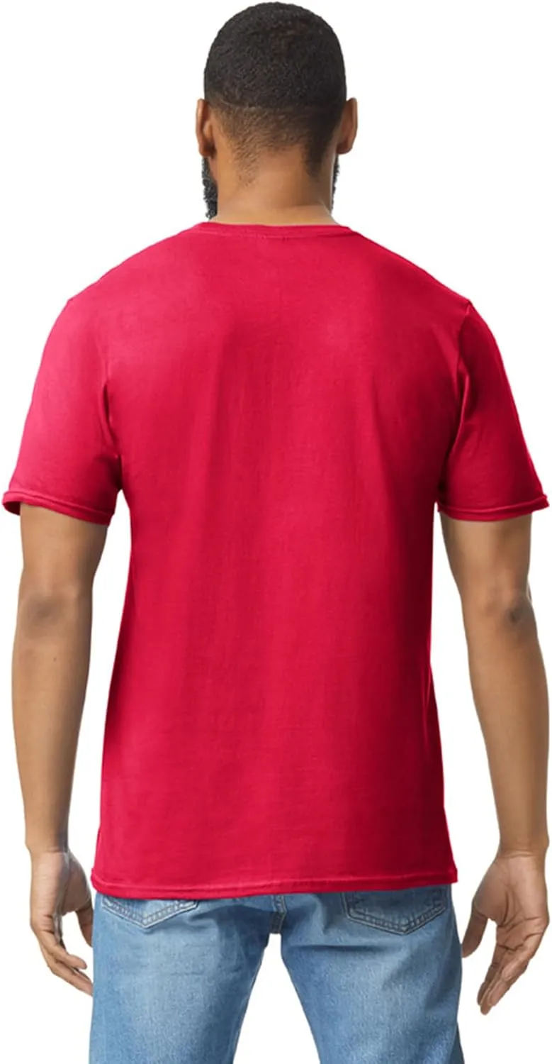 Gildan Unisex Adult Softstyle Cotton T-Shirt, Style G64000, Multipack