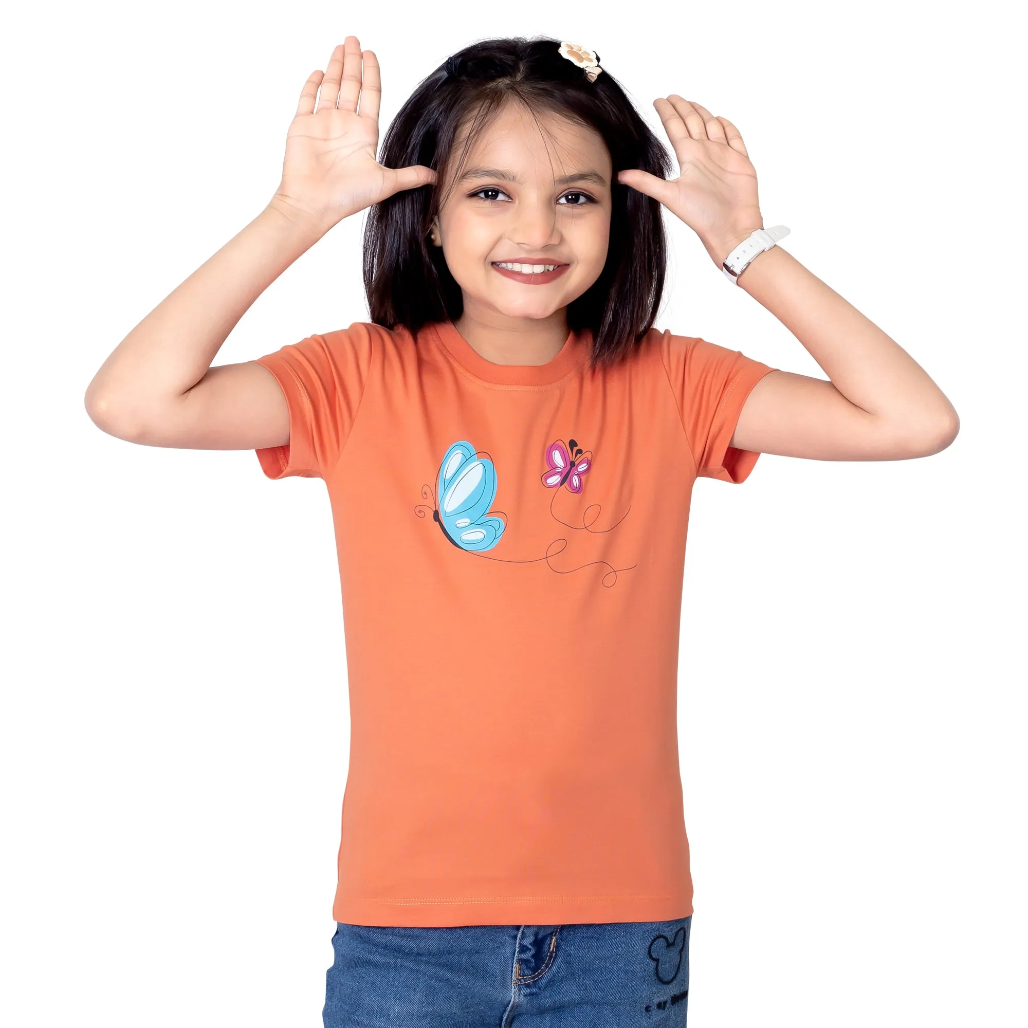 Girls Terra Round Neck T-Shirt