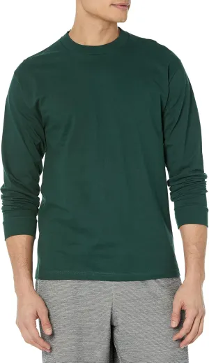 Hanes Men's Beefy Long Sleeve Shirt, 1 or 2 Pack