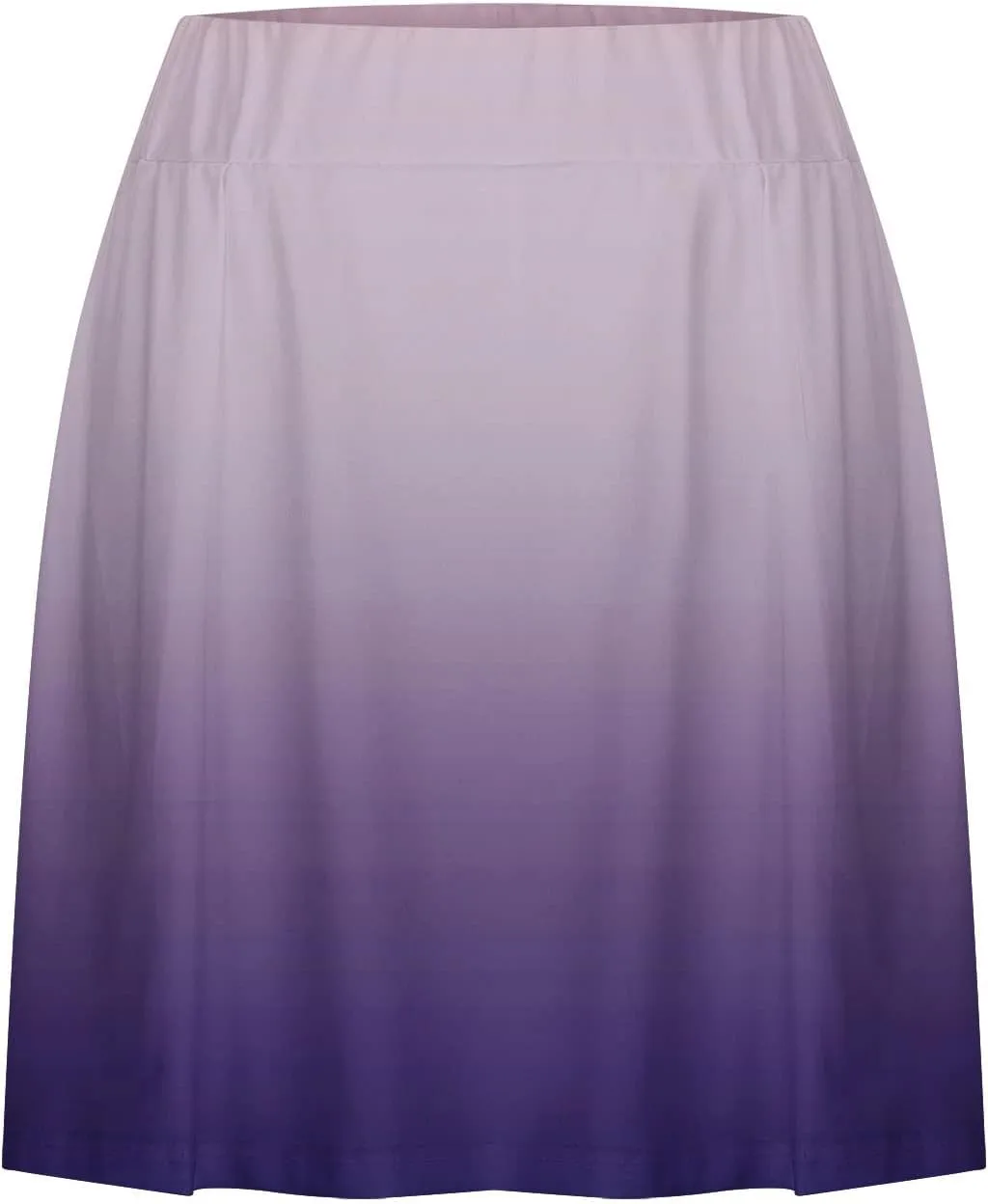 HGps8w Women High Waisted Tennis Skirts Gradient Athletic Stretchy Tummy Control Flowy Golf Skorts Skirts with Pockets Shorts