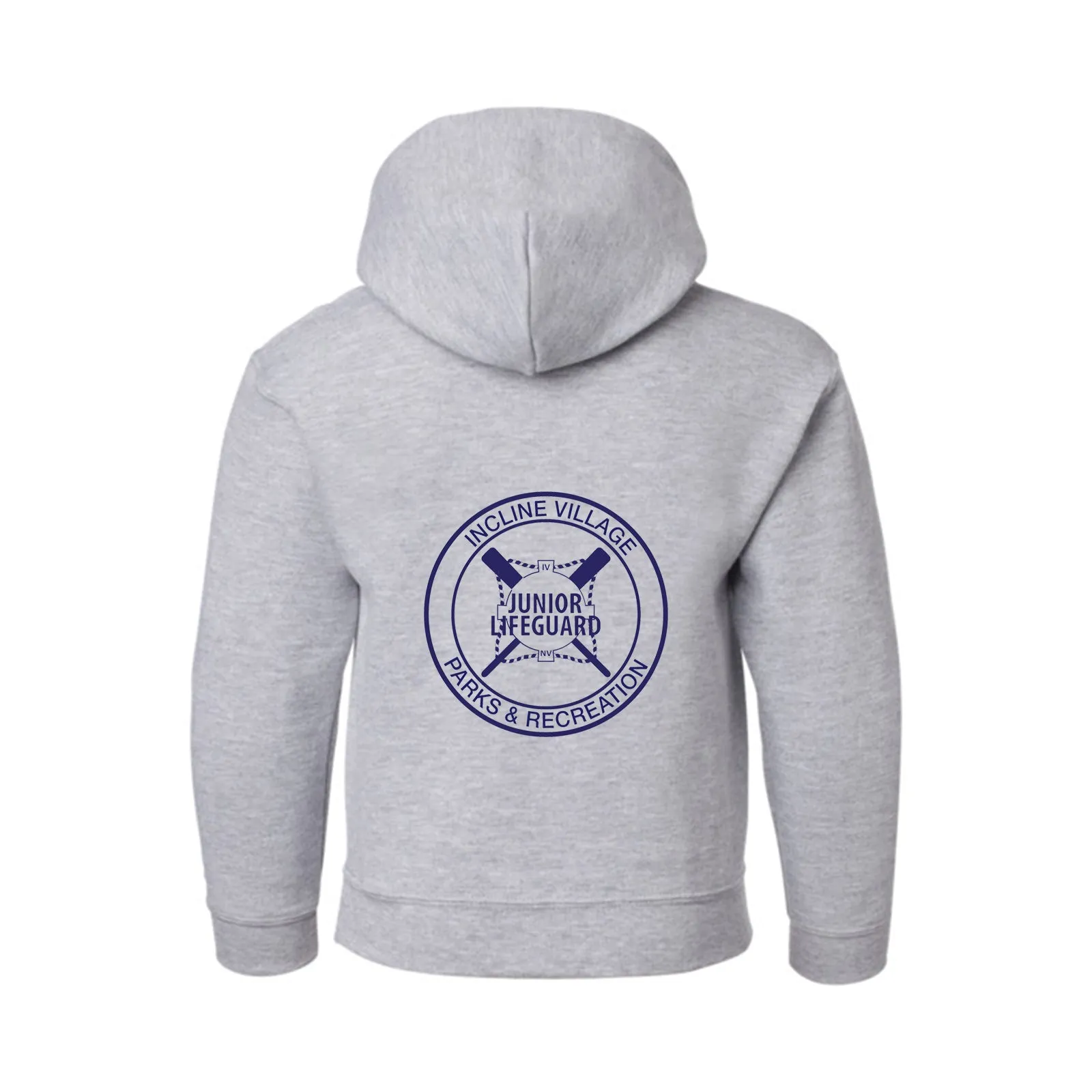 Incline Village Pullover Hooded Sweatshirt - Ash Grey