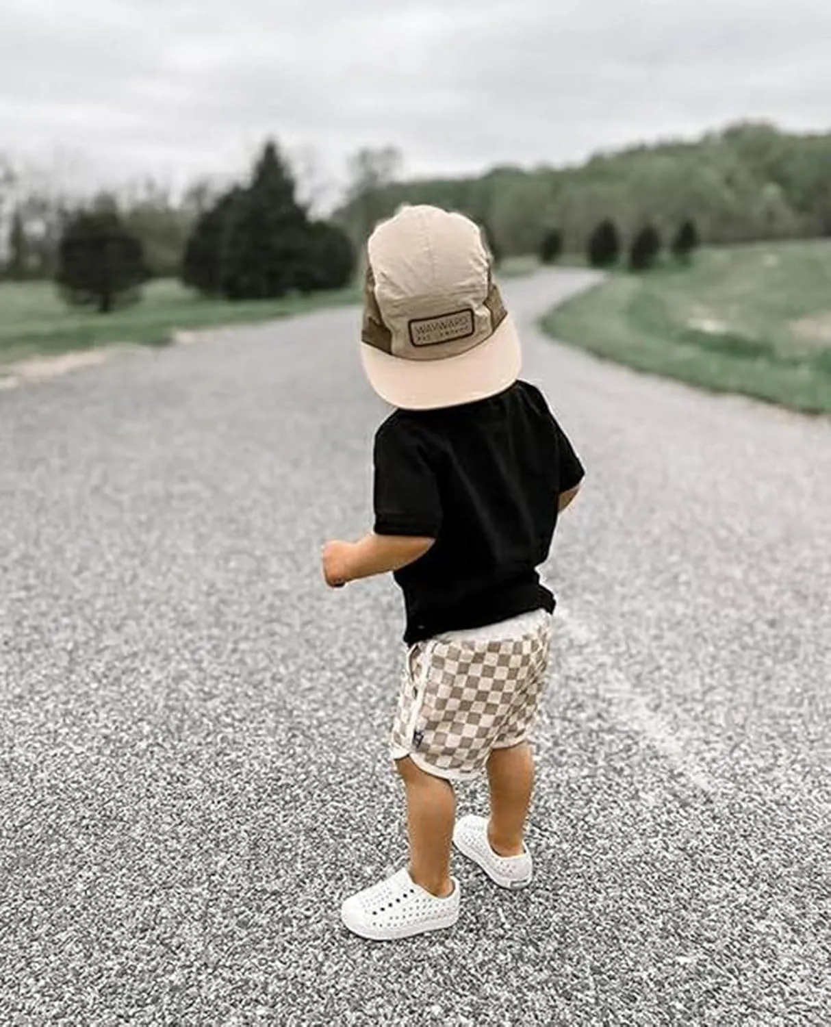 Infant Toddler Baby Boy Casual Checkerboard Plaid Cotton Elastic Waist Jogger Shorts Summer Clothes