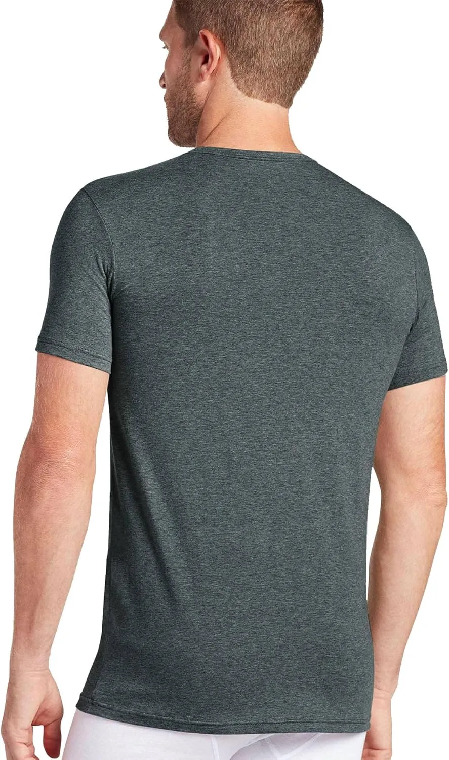 Jockey Men's Undershirt Slim Fit Cotton Stretch Crew Neck Undershirt - 2 Pack