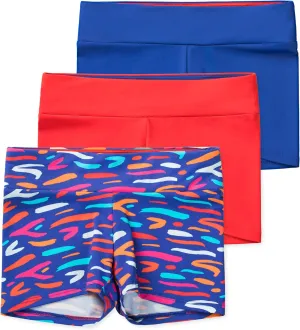 Layla Girls Dance Shorts, Gymnastics & Dancewear