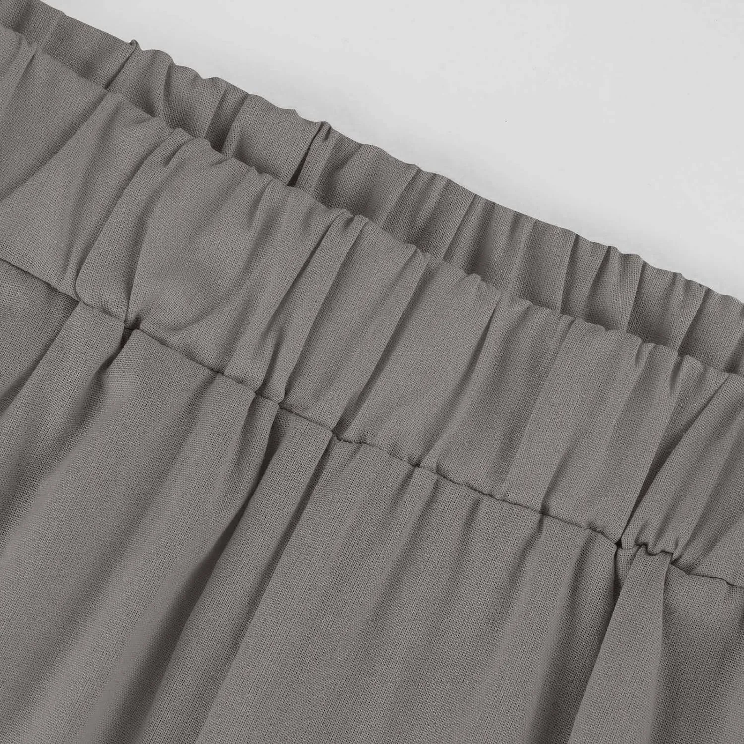 Linen Drawstring Pants Women Lounge Casual Lightweight Dressy Vacation Petite Trousers for Women