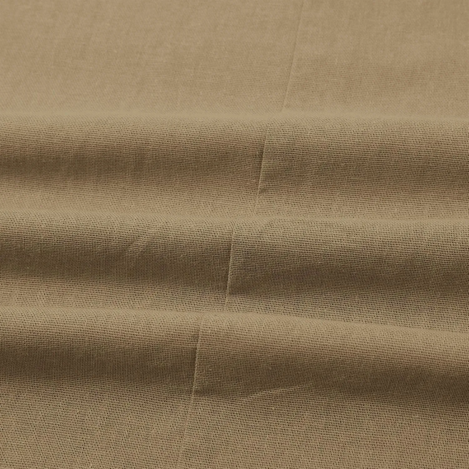 Linen Summer Pants Women Trouser Pant Cotton Blend Drawstring Elastic Waist Pocket Long Linen Pants Women Straight Leg