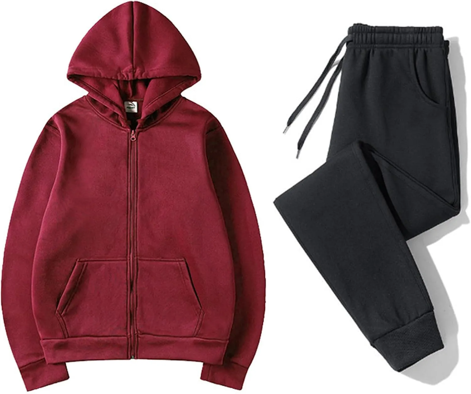 Lounge Sets for Women 2024 Long Sleeve V Neck Elastic Waist Sweatsuit Sweatshirt Wide Leg