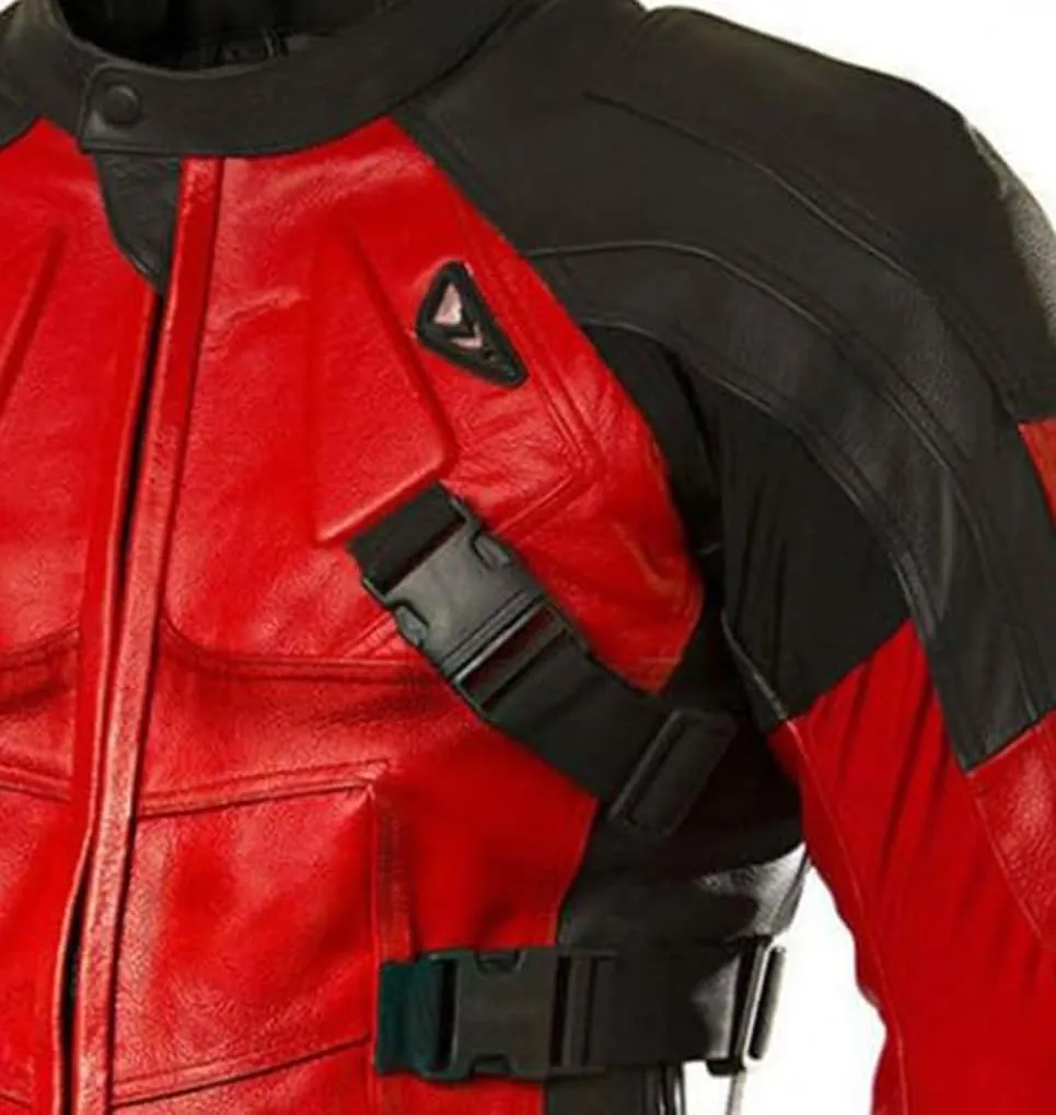 LP-FACON Mens Costume Cosplay Jacket - Casual Biker Style Leather Jacket Collection Halloween Outfits