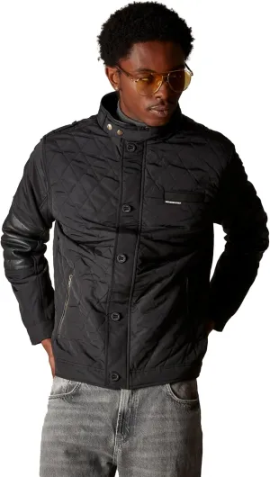 Members Only Belmont Men's Quilted Bomber Jacket | Men's Winter Diamond Quilted Outerwear