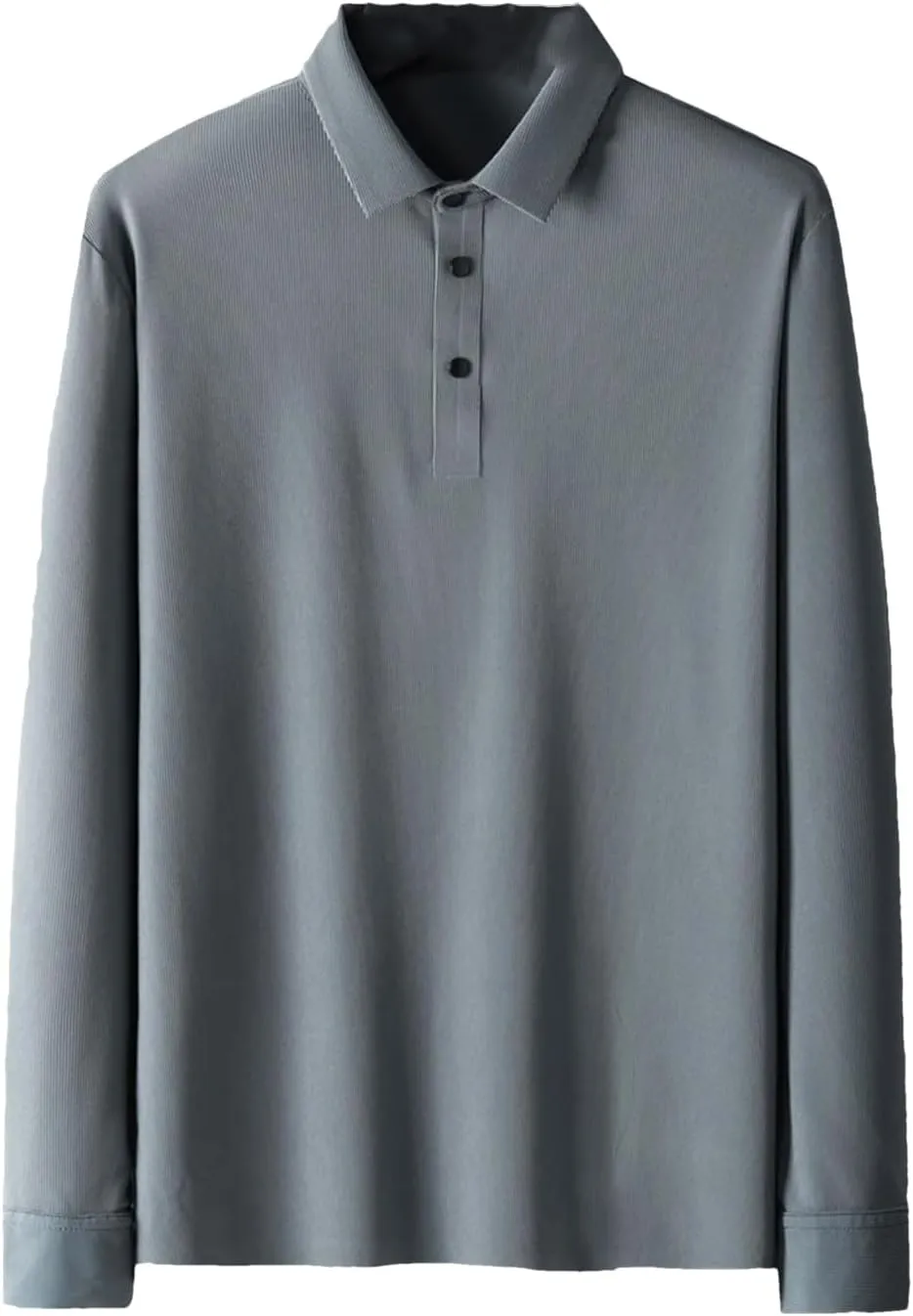 Men Autumn Spring Polo Shirts Classic Long Sleeve Tee Breathable Cooling Quick Dry Nylon Men Golf T-Shirt