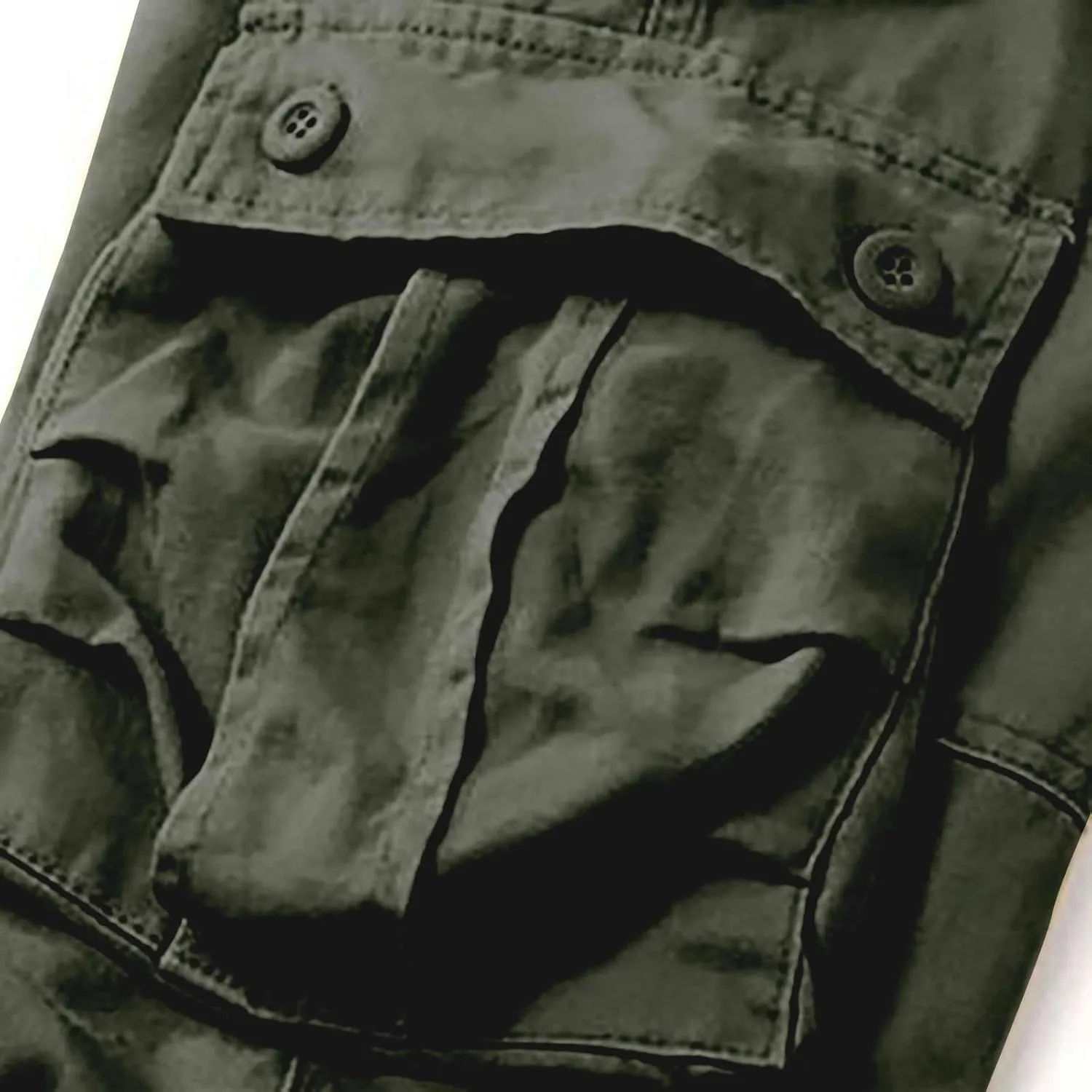 Men's Cotton Casual Pant Mens Casual Waist Color Sports Hat Multi Woven Pocket Foot Rope Solid Pants Outdoor Apparel