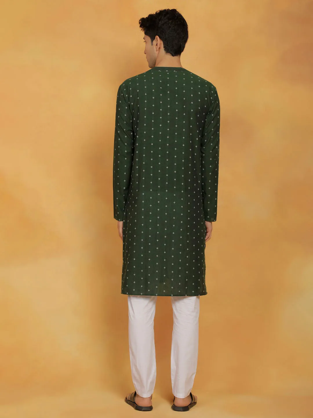 Men's Cotton Kurta Pyjama Set
