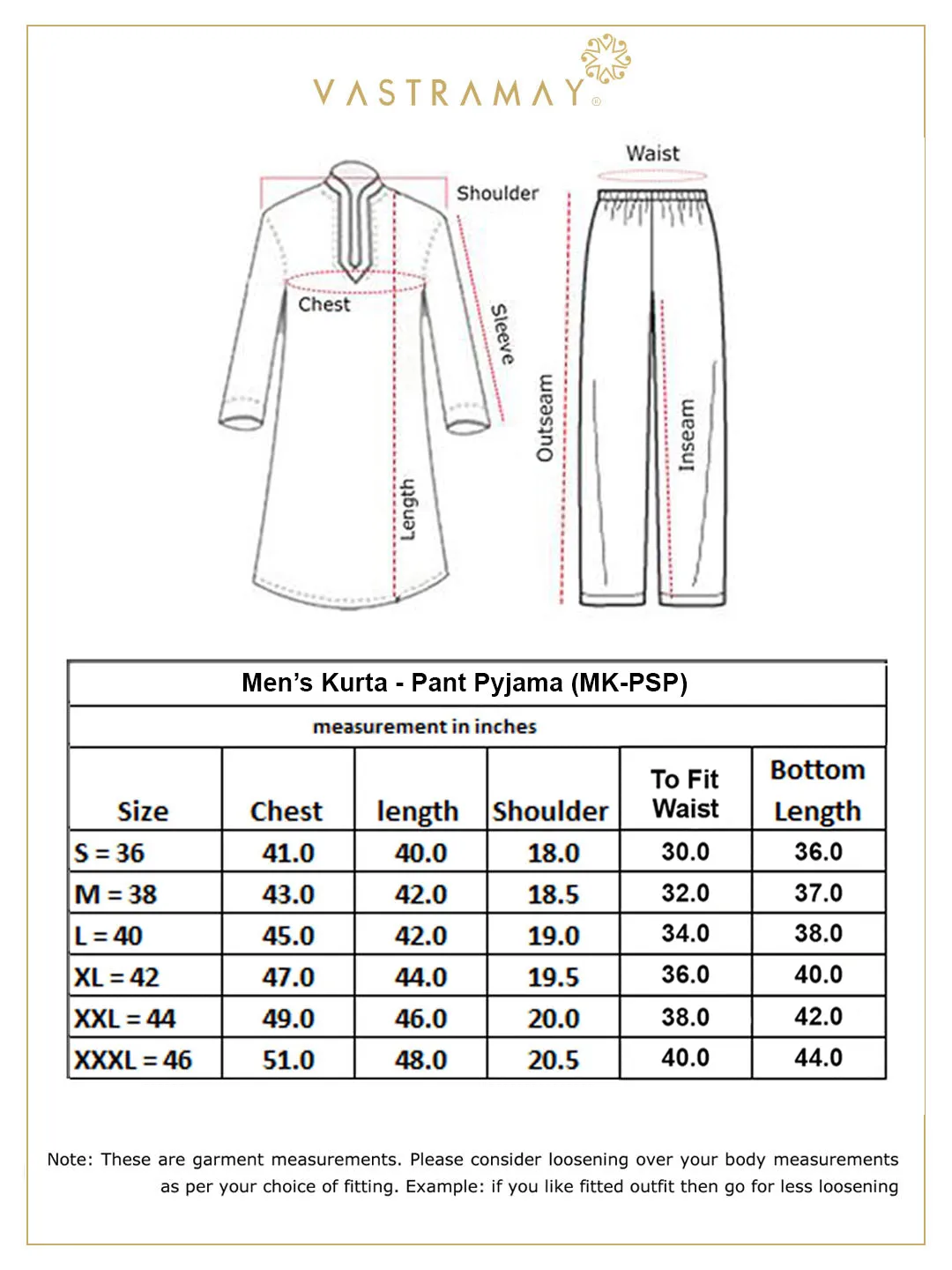 Men's Cotton Kurta Pyjama Set