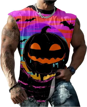 Mexico Gym Shirts Men Graphic Tank Top Mens Sleeveless Quick Dry Cool Crew Neck 3D Design Workout Funny Tee