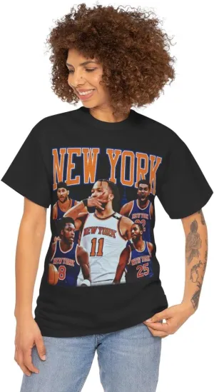 New York Vintage Shirt Jalen Brunson Karl Anthony Towns Josh Hart Mikal Bridges OG Anunoby Graphic Tee Unisex