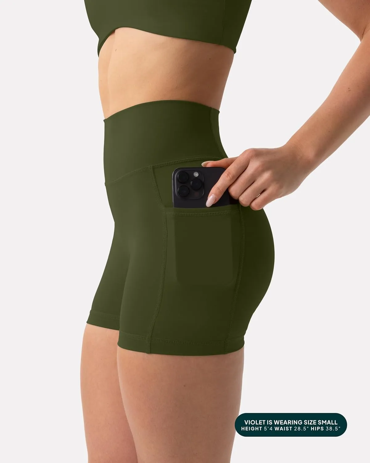 PAVOI ACTIVE Shorts with Pockets | Compressive High Waisted Butt Sculpting 4" & 6" Women's Biker Shorts | HiPerform XXS to 3X