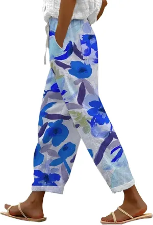 Petite Linen Pants for Women Sleeve Independence Day American Flag Print Family Print Pants Petite Linen Pants for