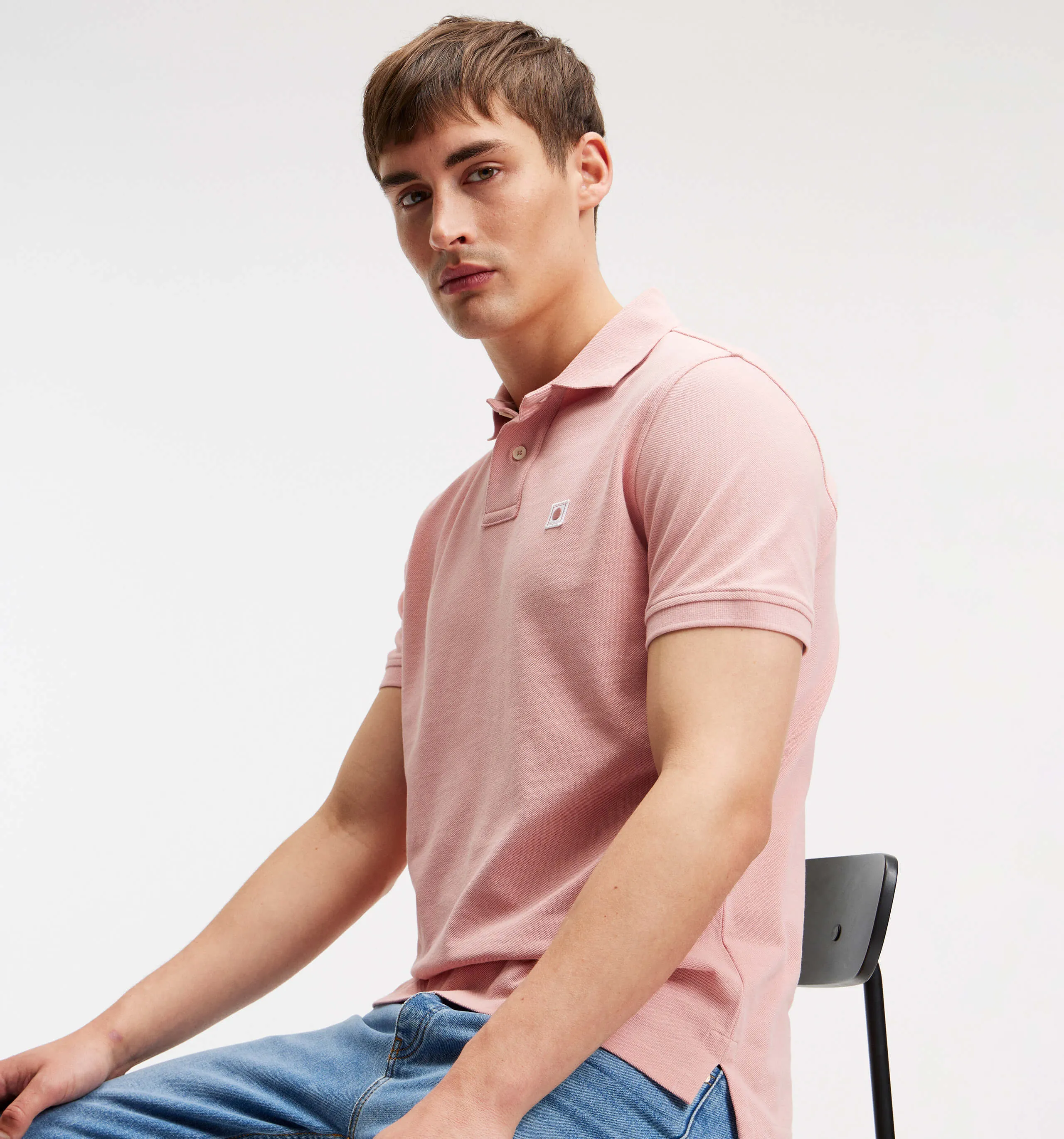 Pique Polo Dark Pink