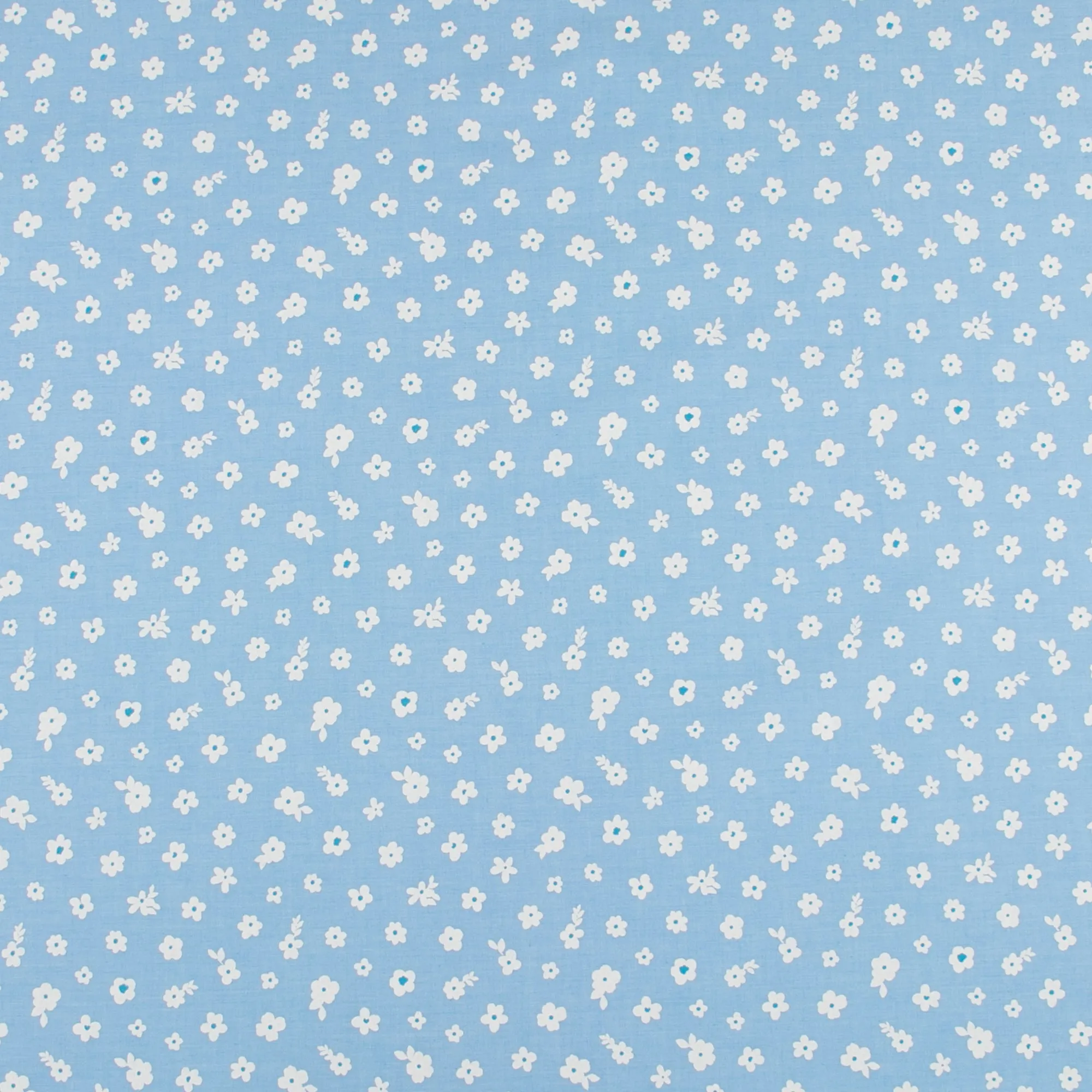 Printed Chambray - CAPRI - 009 - Light Blue
