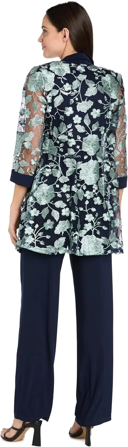 R&M Richards Women's Bloom Threadwork Formal Ensemble